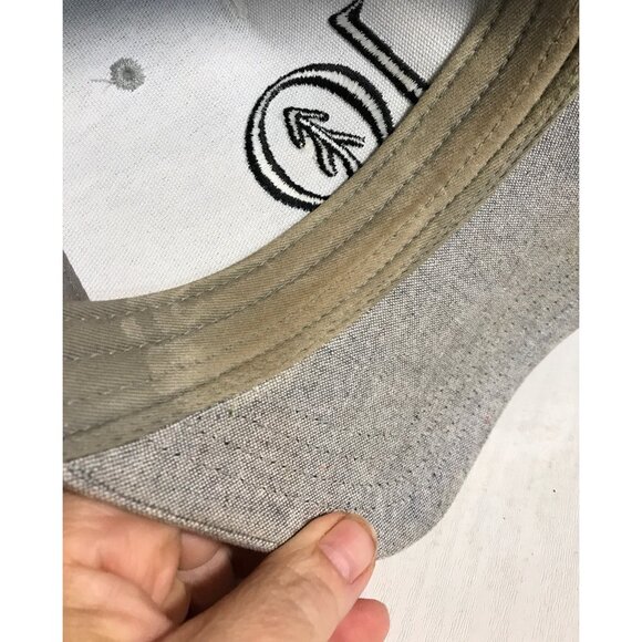 Tentree Hat Adjustable Grey 10 Logo Baseball Cap Hemp Cotton - Picture 8 of 10